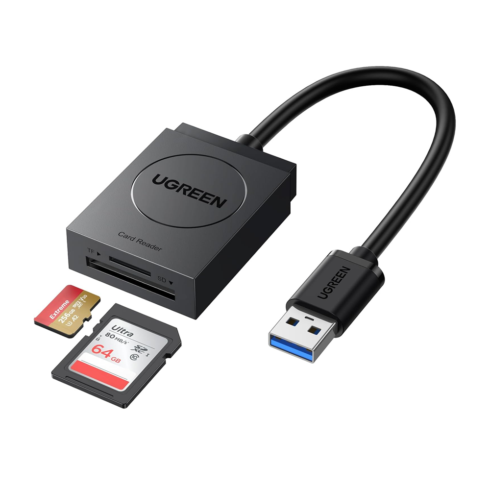 UGREEN USB 3.0 Card Reader TF+SD20250 UGREEN USB 3.0 Card Reader TF+SD20250